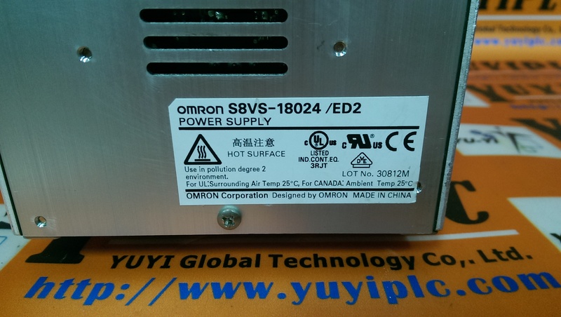 OMRON S8VS-18024/ED2 POWER SUPPLY - PLC DCS SERVO Control MOTOR